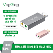 Card âm thanh USB sound 2.0 VegGieg VK102