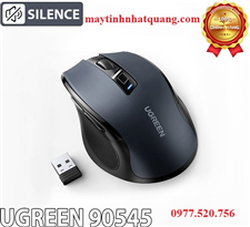Chuột không dây 2.4G Silent Click 4000 DPI 6 nút cao cấp Ugreen 90545