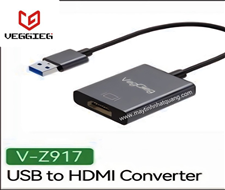 Cổng chuyển USB to HDMI VZ917 Veggieg  Chính Hãng