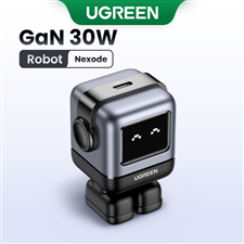 Củ sạc nhanh Robot Nexode RG 30W cổng USB Type C Ugreen | Công nghệ Gan Chính hãng 15550