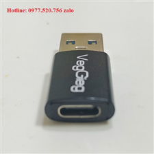 Đầu chuyển USB 3.0 sang USB type C Veggieg V-S122