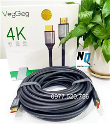 Dây HDMI 2.0 Quang 10m 4K/60Hz VegGieg VH305 chính hãng