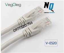 Dây mạng bấm sẵn Cat5e dài 25M Veggieg VE520 chính hãng