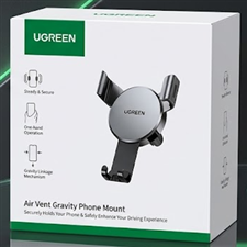 Giá Đỡ Điện Thoại Ô Tô Gắn Cửa Gió UGREEN 40907 LP130 - Kẹp Trọng Lực Tự Động, Chắc Chắn & Tiện Lợi