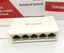 Switch chia mạng 5 cổng 100Mbps TShield giá rẻ