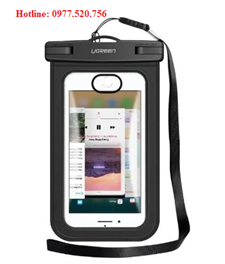 Túi đựng điện thoại chống nước Ugreen 50919 tiêu chuẩn IPX 8 độ sâu 20m