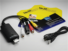 USB Capture EasyCap DC60 007 - Chuyển đổi USB sang AV/S-Video, Thu video từ đầu VHS, Camera Analog